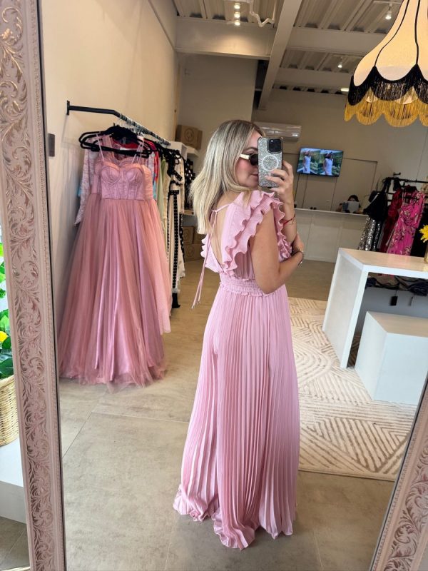 PALAZZO PINK PLISADO - Imagen 6