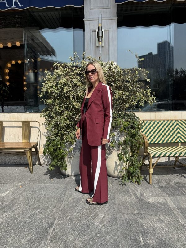 CONJUNTO FORMAL BURGUNDY - Imagen 2