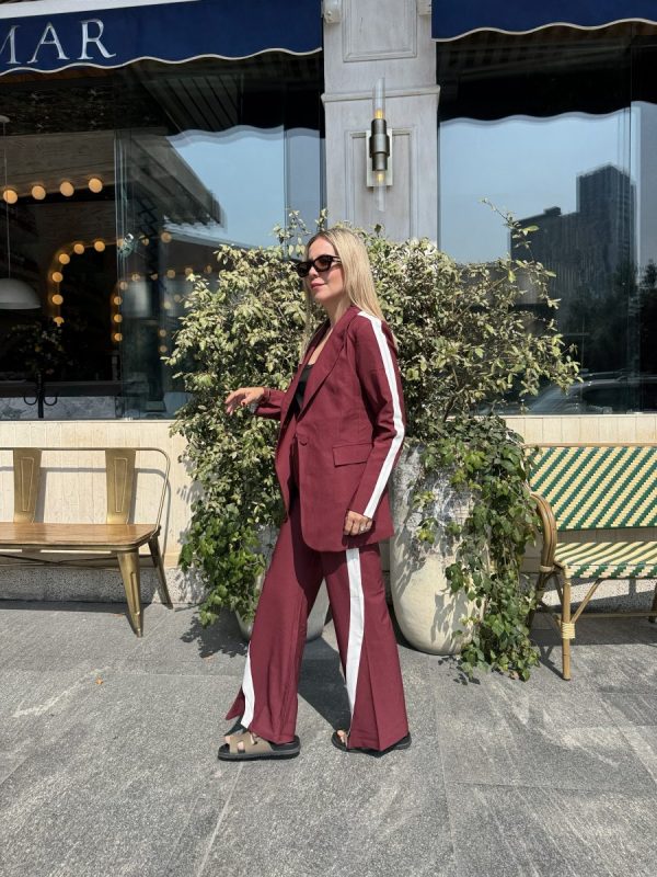 CONJUNTO FORMAL BURGUNDY - Imagen 3