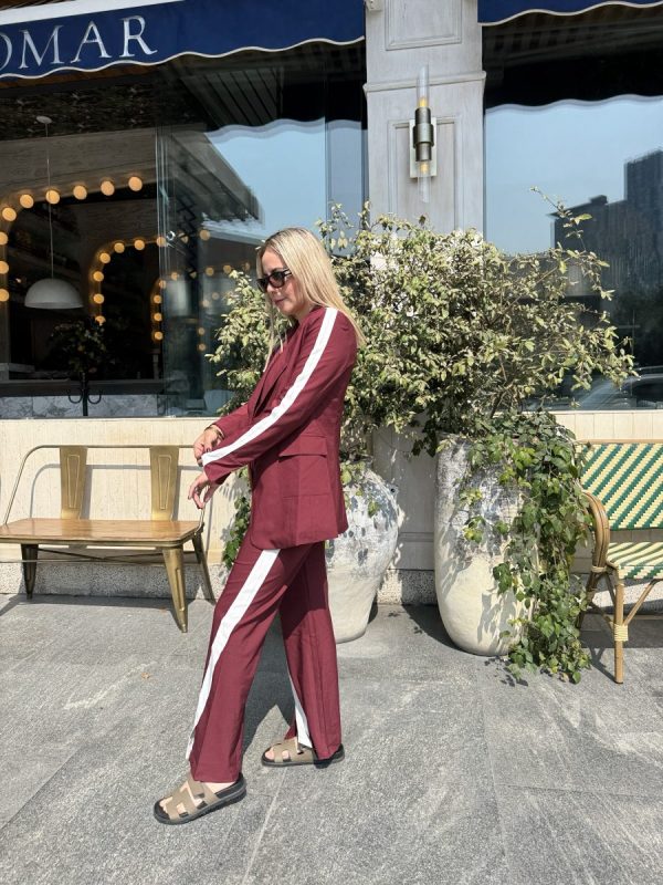 CONJUNTO FORMAL BURGUNDY - Imagen 5
