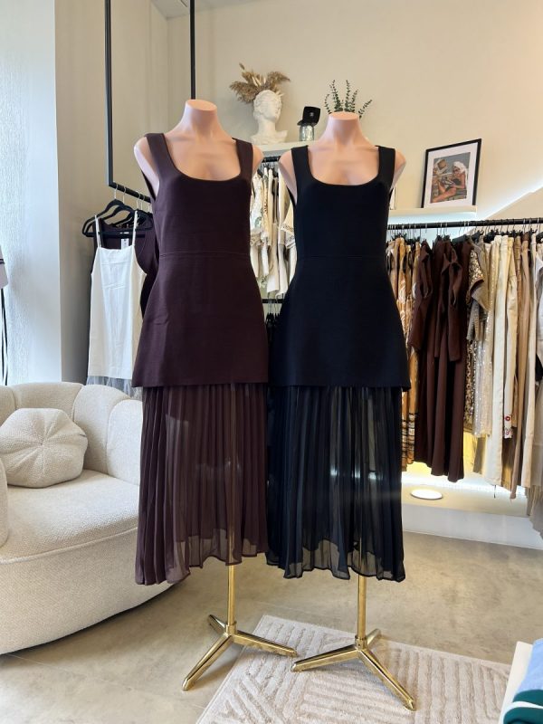 VESTIDO TIPO FALDA BROWN - Imagen 2