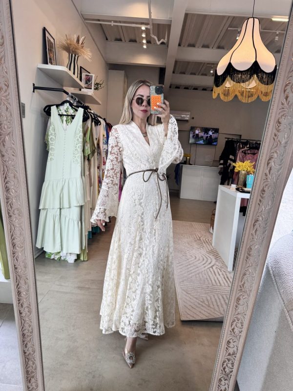VESTIDO ESPAÑOL ENCAJE - Imagen 4