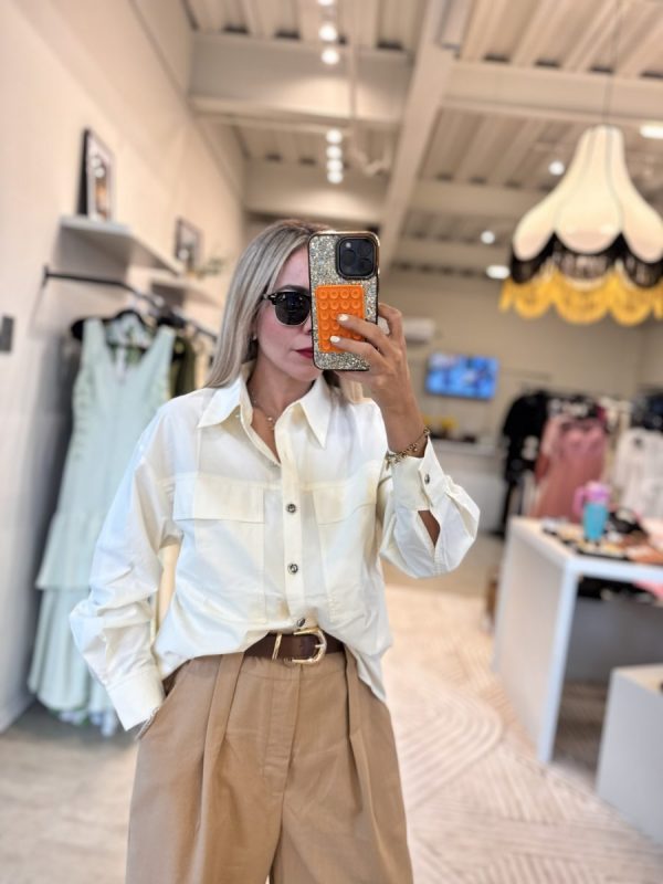 CAMISA ITALIANA BEIGE - Imagen 7