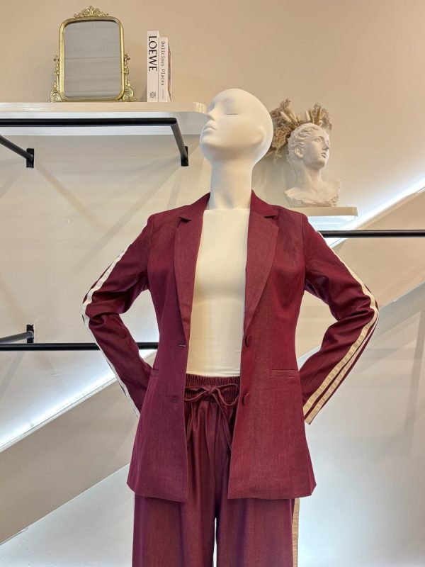 CONJUNTO CASUAL BURGUNDY - Imagen 5