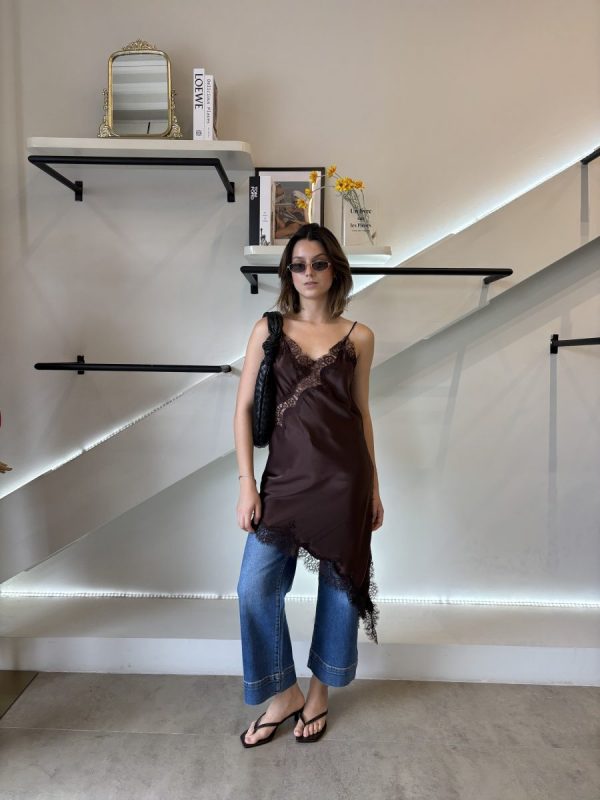 BLUSA ASIMETRICA BROWN - Imagen 2