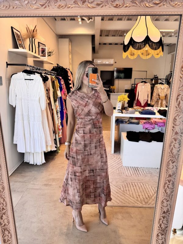 VESTIDO FRUNCIDO PINK - Imagen 5