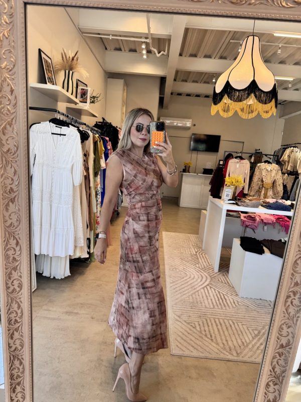 VESTIDO FRUNCIDO PINK - Imagen 2