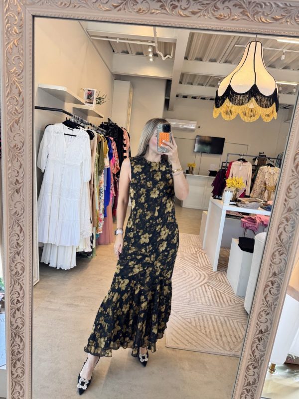 VESTIDO FLOR GOLD - Imagen 4