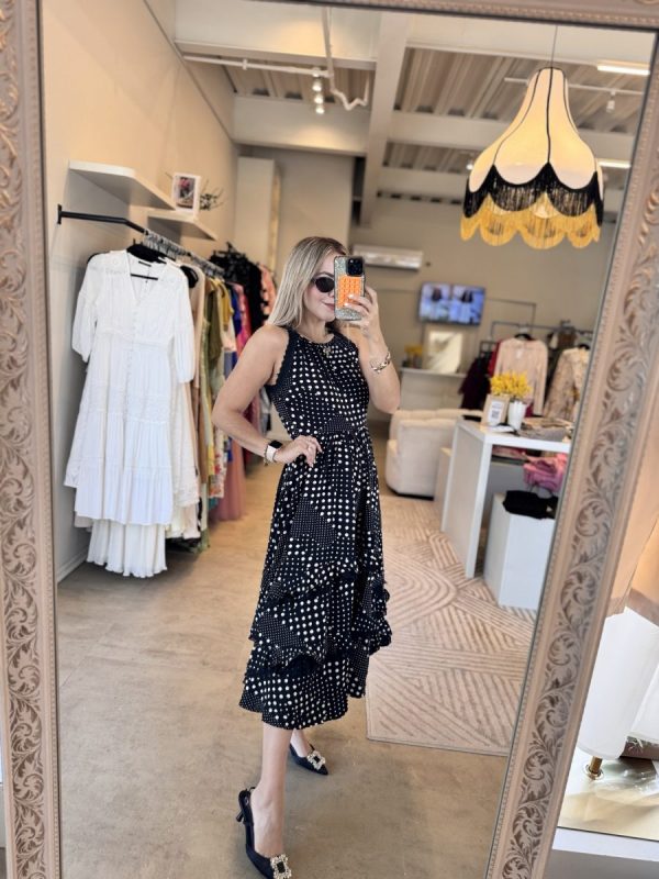 VESTIDO HALTER POLKADOTS - Imagen 2