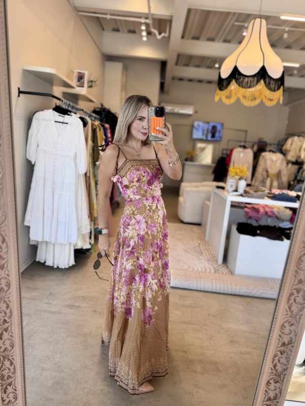 VESTIDO PINK ESTAMPADO - Imagen 3