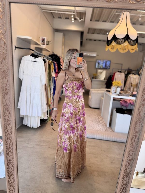 VESTIDO PINK ESTAMPADO - Imagen 5