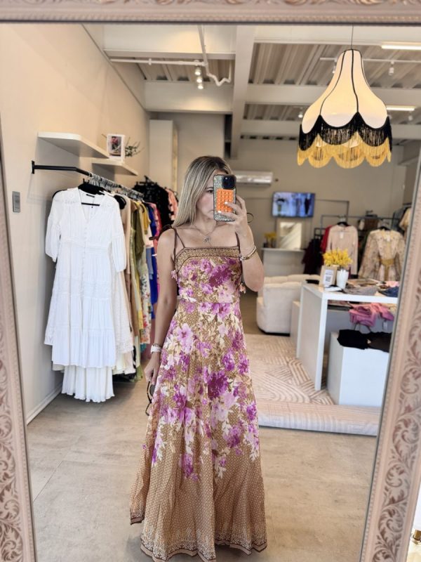 VESTIDO PINK ESTAMPADO - Imagen 2