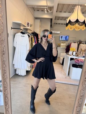 ROMPER BLACK