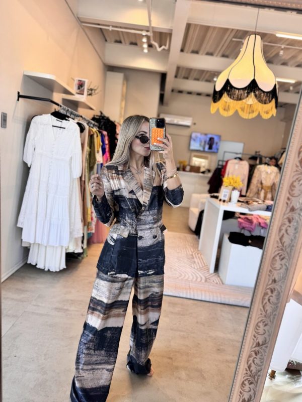 CONJUNTO FORMAL ESTAMPADO - Imagen 6