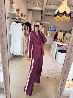 CONJUNTO CASUAL BURGUNDY