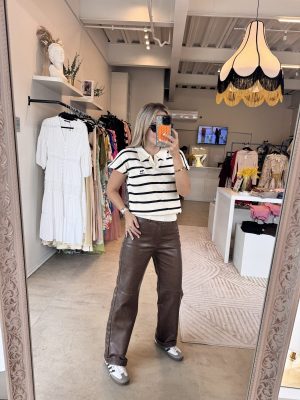 PANTALON VINIPIEL BROWN