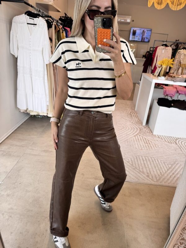 PANTALON VINIPIEL BROWN - Imagen 2