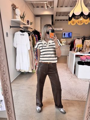 BLUSA PUNTO RAYAS