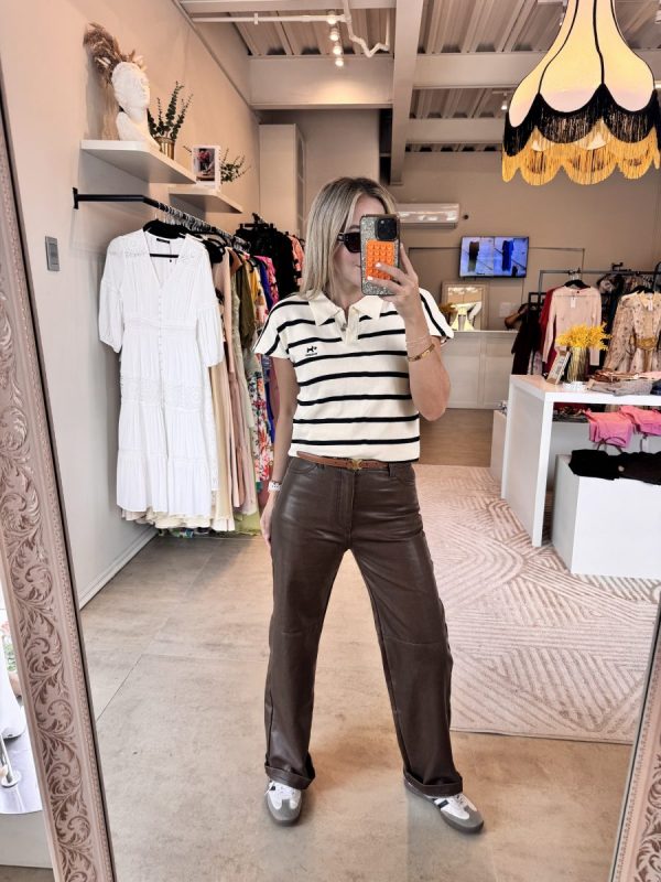 BLUSA PUNTO RAYAS