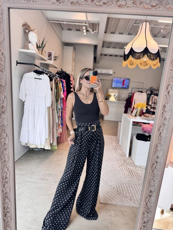 PANTALON POLKADOTS BLACK - Imagen 5