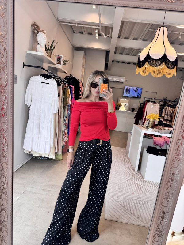 PANTALON POLKADOTS BLACK - Imagen 6
