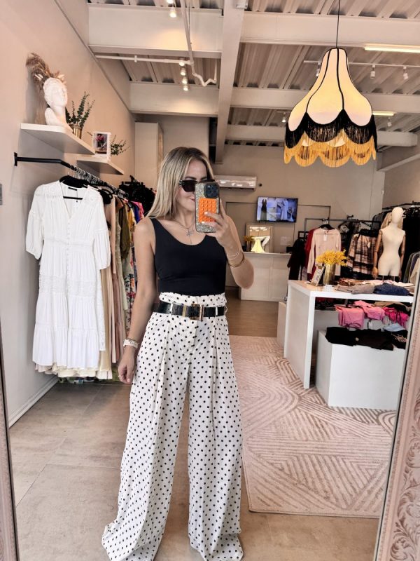 PANTALON POLKADOTS WHITE - Imagen 5