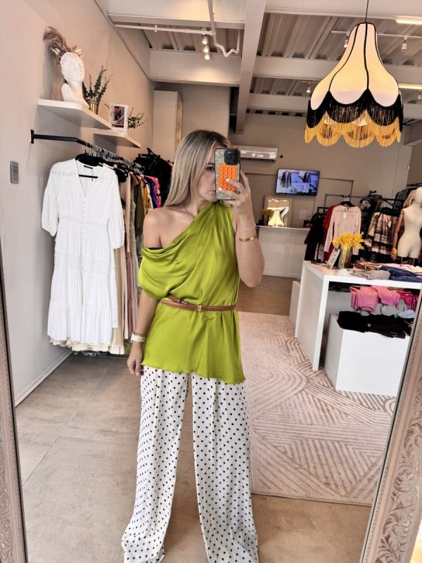 PANTALON POLKADOTS WHITE - Imagen 8