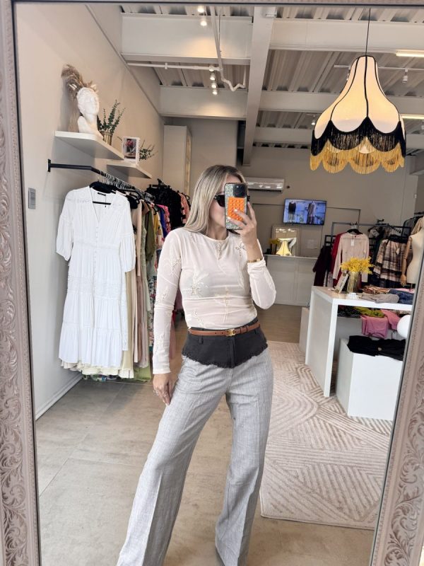 PANTALON GREY BICOLOR