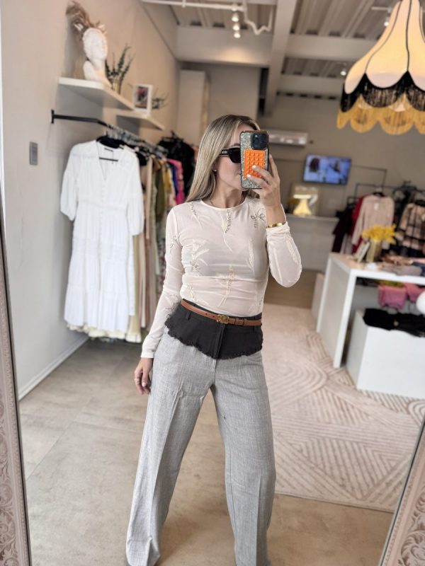 PANTALON GREY BICOLOR - Imagen 5