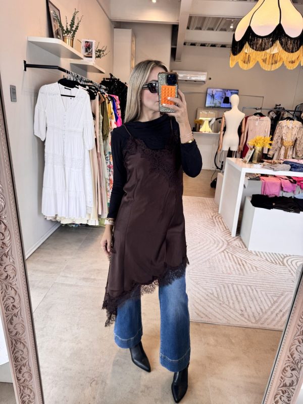 BLUSA ASIMETRICA BROWN - Imagen 5