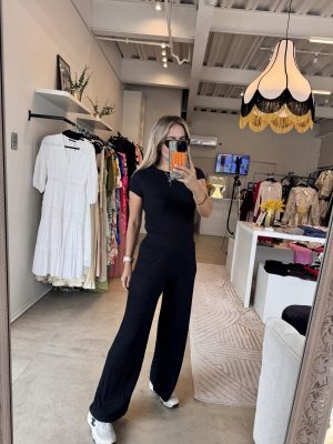SET PLISADO BLACK
