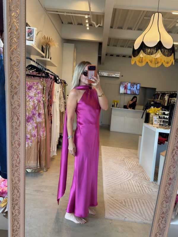 VESTIDO CORBATIN PINK - Imagen 3