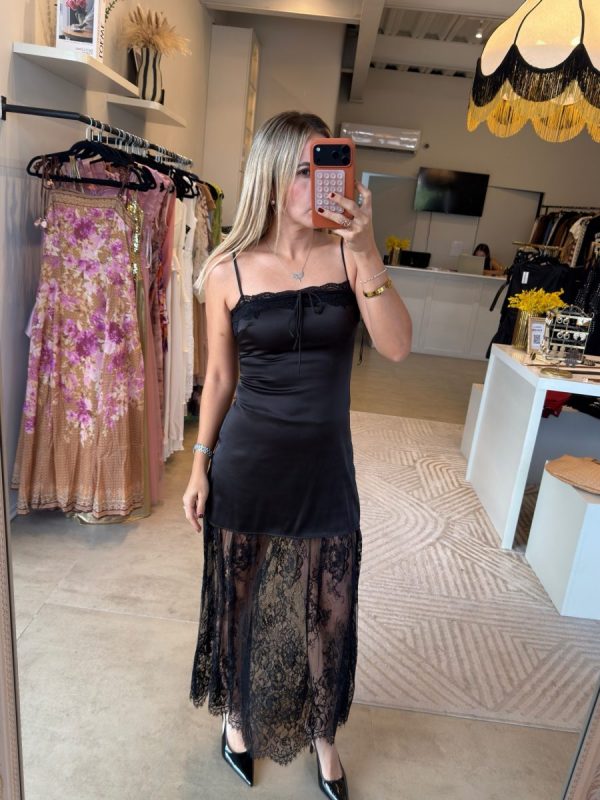 VESTIDO ENCAJE BLACK - Imagen 4