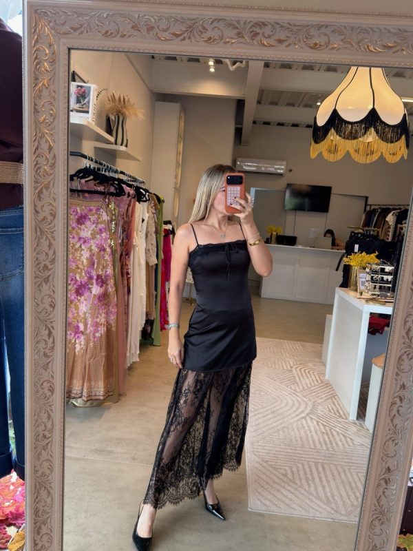 VESTIDO ENCAJE BLACK - Imagen 3
