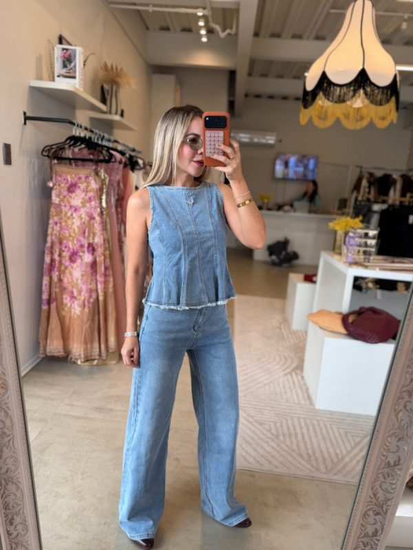 CONJUNTO PANTALON DENIM - Imagen 3