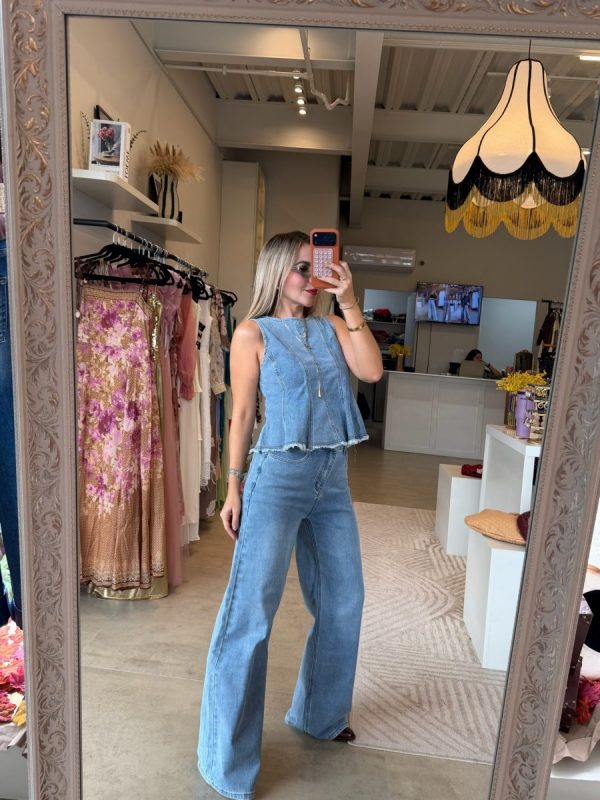 CONJUNTO PANTALON DENIM - Imagen 6
