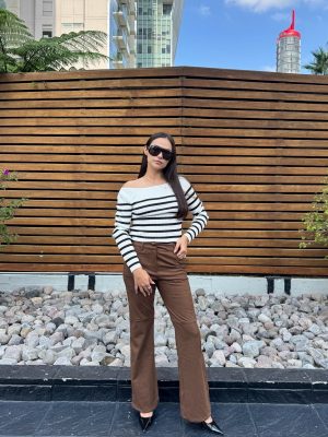 BLUSA BASIC LINES WHITE