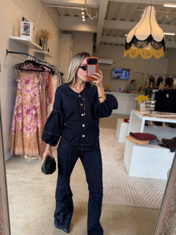 CONJUNTO DENIM DARK BLUE - Imagen 3