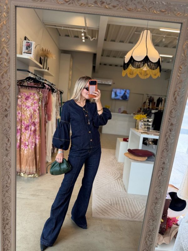 CONJUNTO DENIM DARK BLUE - Imagen 4