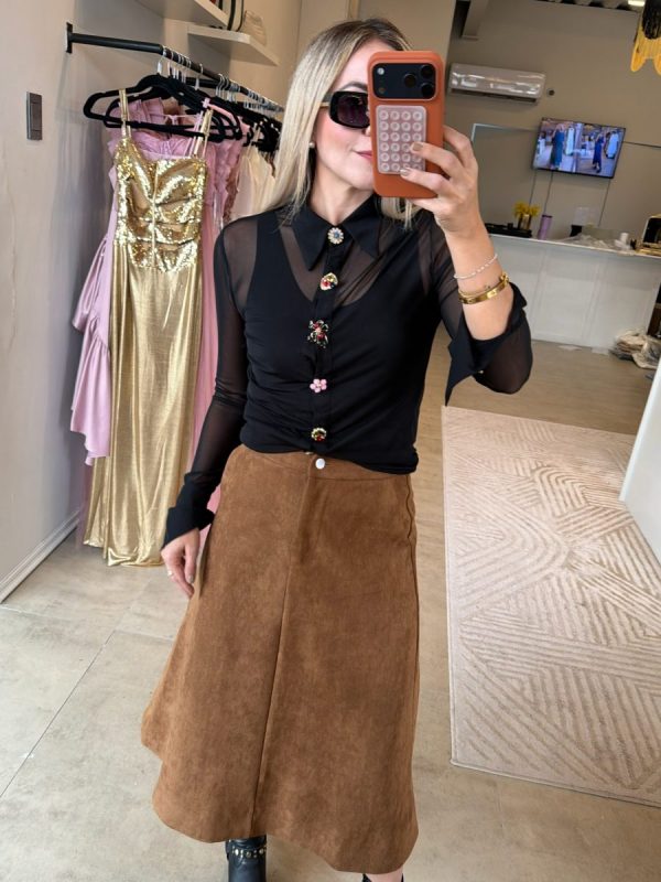 BLUSA MESH BLACK - Imagen 5