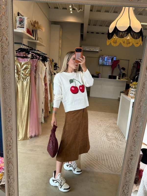 FALDA MIDI SUEDE - Imagen 6