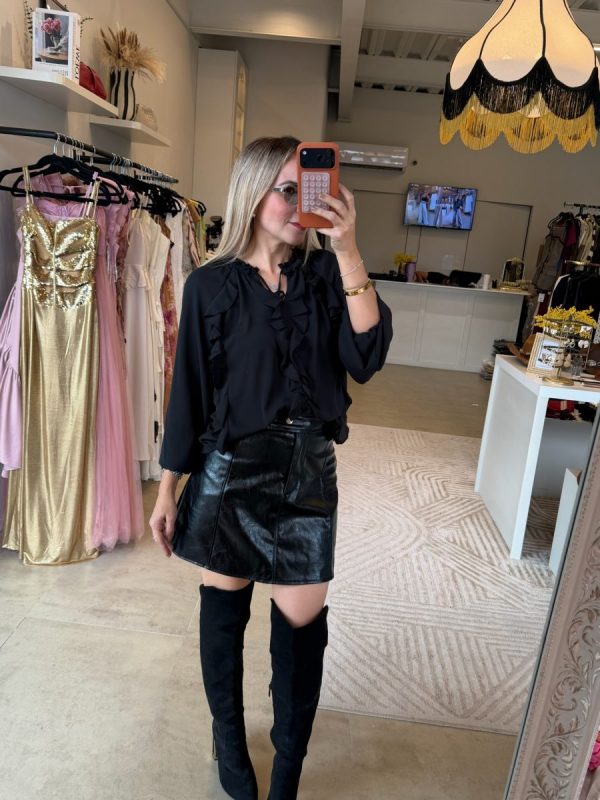 BLUSA BOHO BLACK - Imagen 5