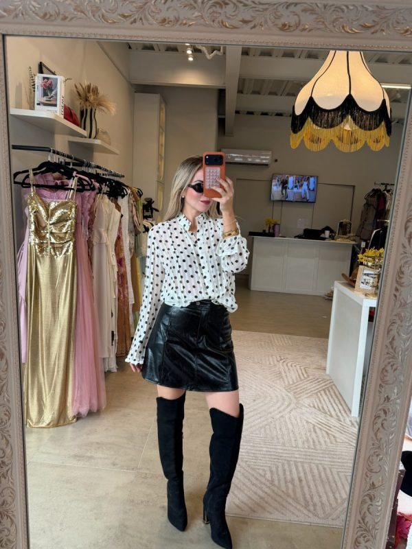 FALDA BLACK VINIPIEL CORTA - Imagen 6
