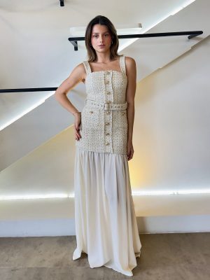 VESTIDO CHANEL LARGO