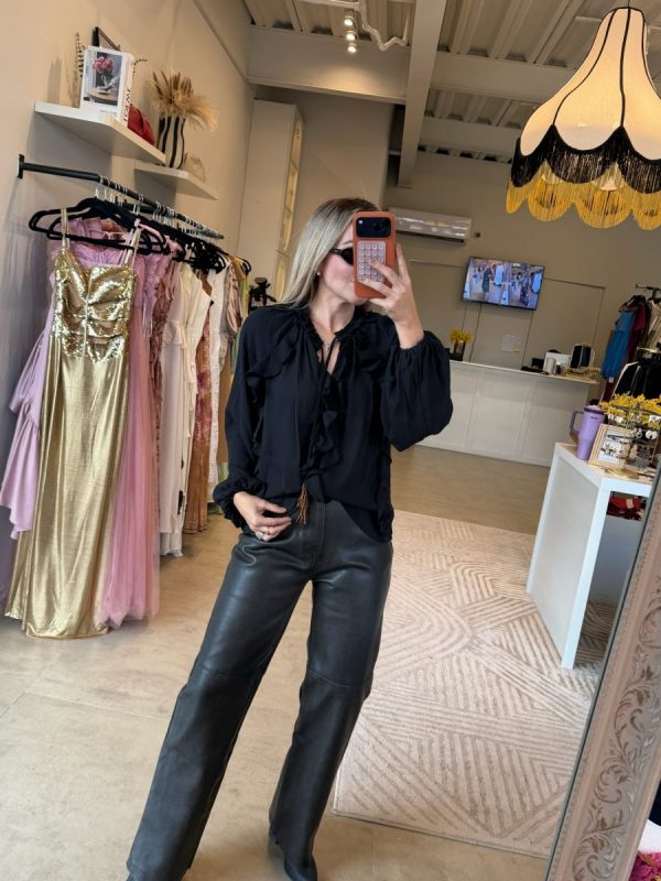 BLUSA BOHO BLACK - Imagen 6