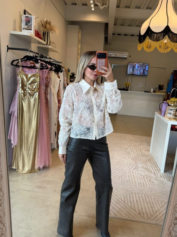 CAMISA WHITE LACE - Imagen 5
