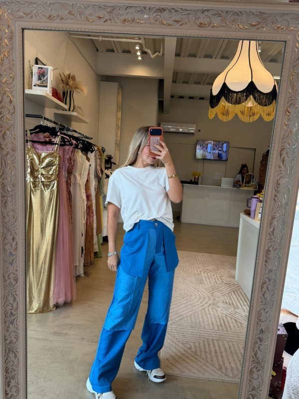 PANTALÓN BLUE BICOLOR