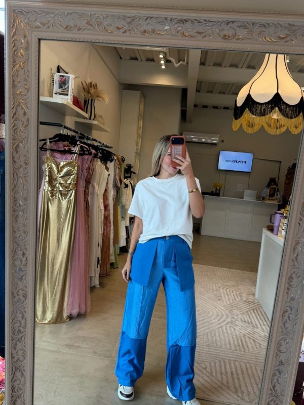 PANTALÓN BLUE BICOLOR - Imagen 2
