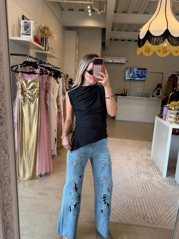 JEANS APLICACIONES BRILLOS - Imagen 8