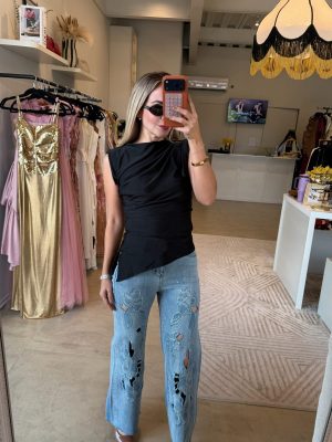 BLUSA CLÁSICA BLACK
